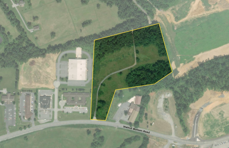 Commercial Parcel in Warehouse Corridor