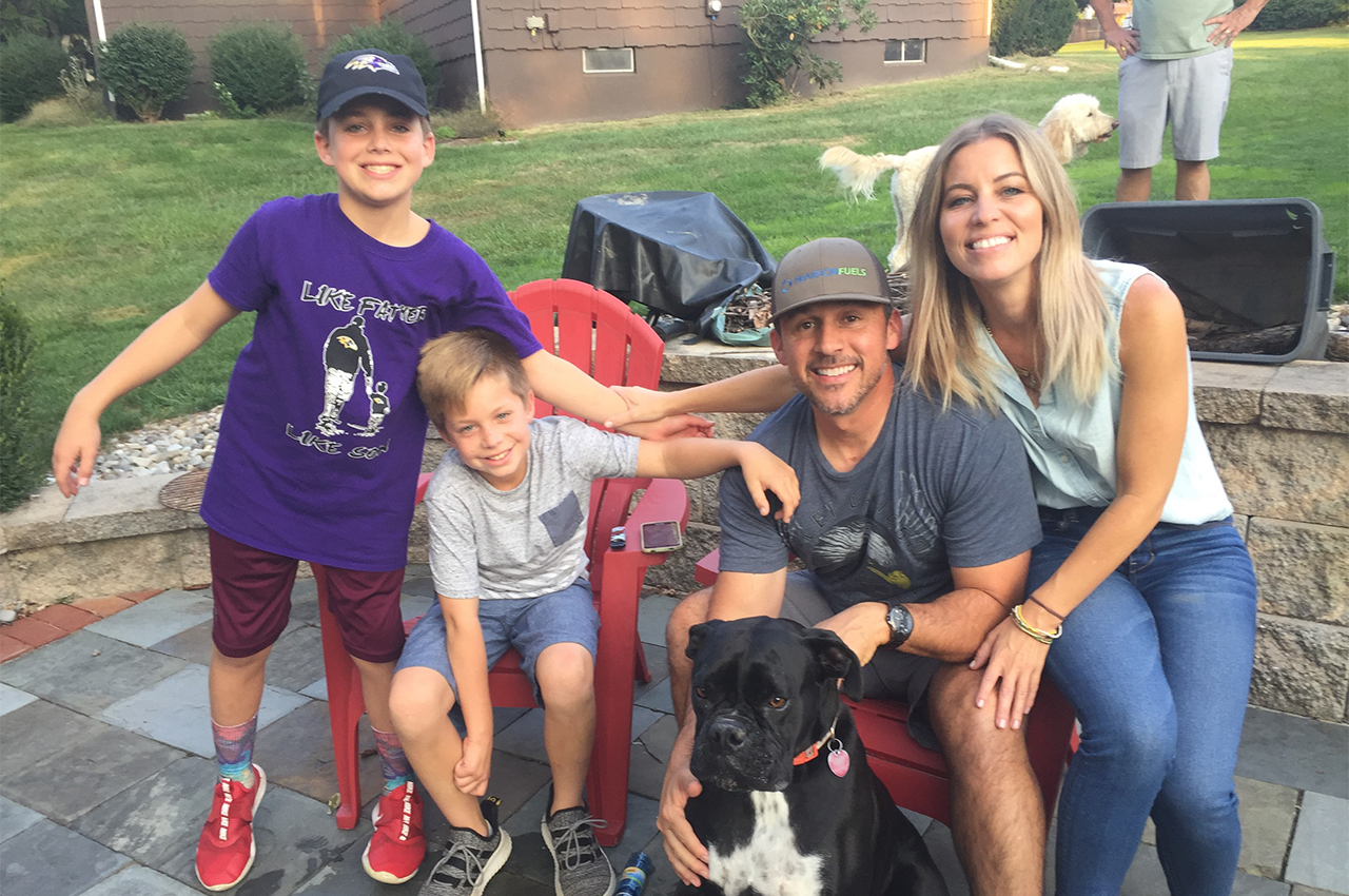 Nate Resh, Brokerage Advisor and family